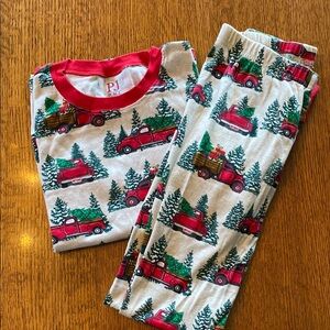 Kids Red and Green Pajama Set